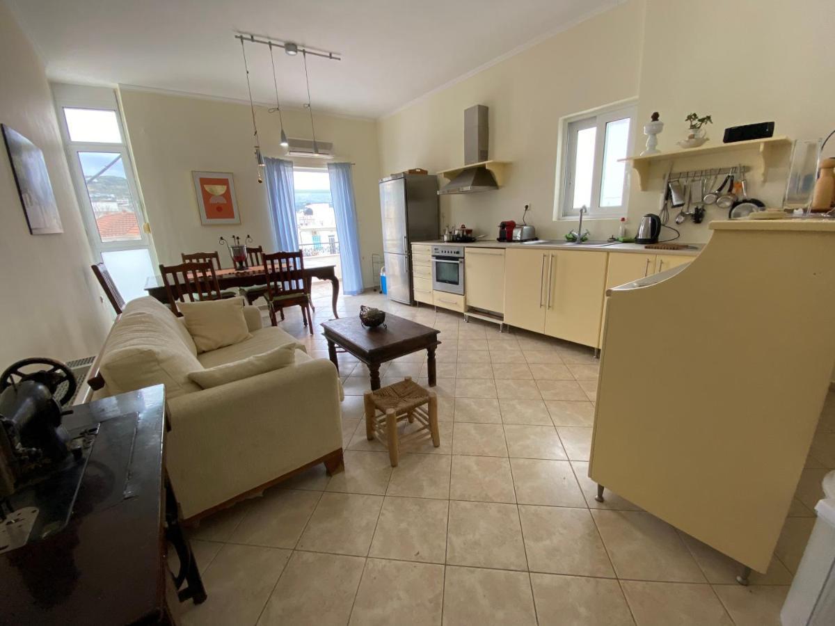 Kaloudis Apartment New 2021 基萨莫斯 外观 照片